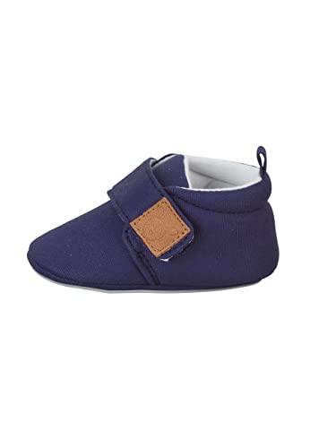 Sterntaler Baby Unisex Krabbelschuhe Baby Babykrabbelschuh uni - Krabbelschuhe Baby - mit rutschfester Sternensohle - marine, 17/18 (6-12 Months) von Sterntaler