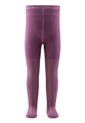 Sterntaler Baby und Kinder Strumpfhose Mädchen mit Strukturmuster - beerenrosa, 74 von Sterntaler