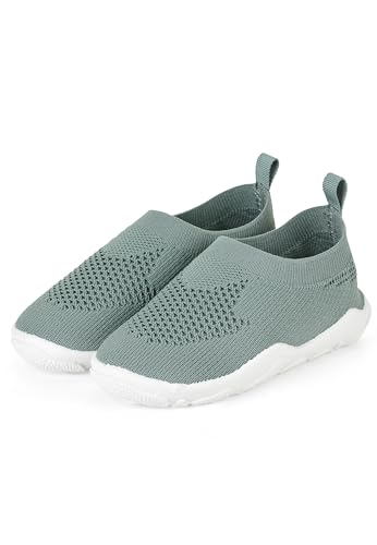 Sterntaler Badeschuhe einfarbig – Baby Aquaschuhe – Unisex Strand Slipper mit flexibler Sohle – schnelltrocknend & leicht - für Strand & Schwimmbad - Kinder Bademode – Farbe mattgrün, Größe 30 Sterntaler Badeschuhe einfarbig – Baby Aquaschuhe – Unisex Strand Slipper mit flexibler Sohle – schnelltrocknend & leicht - für Strand & Schwimmbad - Kinder Bademode – Farbe mattgrün, Größe 30 von Sterntaler