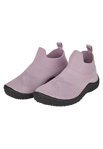 Sterntaler Badeschuhe knöchelhoch – Mädchen Baby Aquaschuhe – mit ergonomischer Sohle – Flexibles Funktionsmaterial – Bequeme Strand Slipper - Kinder Bademode, Farbe blasslila, Größe 20 von Sterntaler
