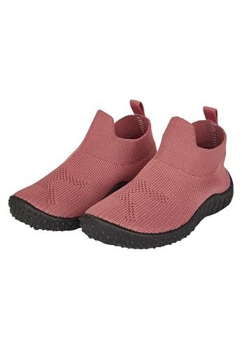 Sterntaler Badeschuhe knöchelhoch – Mädchen Baby Aquaschuhe – mit ergonomischer Sohle – Flexibles Funktionsmaterial – Bequeme Strand Slipper - Kinder Bademode - Farbe Rosenholz, Größe 22 von Sterntaler