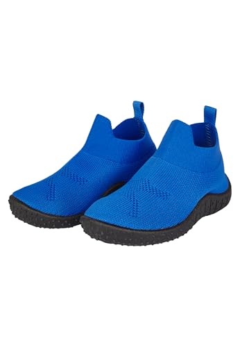 Sterntaler Badeschuhe knöchelhoch – Unisex Baby Aquaschuhe – mit ergonomischer Sohle – Flexibles Funktionsmaterial – Bequeme Strand Slipper - Kinder Bademode - Farbe königsblau, Größe 22 von Sterntaler