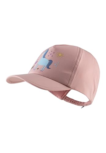 Sterntaler Basecap Einhorn - Mädchen Schirmmütze mit Einhorn Print - Sommer Baseball Cap elastisch mit Gummizug - Sportive Baby und Kinder Schirmkappe, mattrosa, Größe 53 von Sterntaler