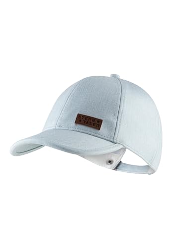 Sterntaler Basecap Jeans - Jungen Baseball Cap mit Metallschließe zur Größenregulierung - Sommer Basecap in Denim Optik - Sportive Baby und Kinder Schirmkappe, UV-Schutz 50+, helltürkis, Größe 57 von Sterntaler