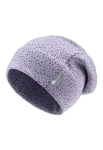 Sterntaler Beanie mit Allover Pünktchen - Mädchen Slouch Beanie - Kinder Mütze aus wärmendem Sweat-Stoff - blasslila, 49 Sterntaler Beanie mit Allover Pünktchen - Mädchen Slouch Beanie - Kinder Mütze aus wärmendem Sweat-Stoff - blasslila, 49 von Sterntaler
