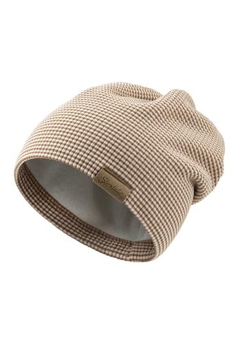 Sterntaler Beanie mit Rippenmuster - Baby und Kinder Mütze aus Mischgewebe - gefüttert mit Baumwollfleece - Übergangsmütze Jungen - rost, 47 Sterntaler Beanie mit Rippenmuster - Baby und Kinder Mütze aus Mischgewebe - gefüttert mit Baumwollfleece - Übergangsmütze Jungen - rost, 47 von Sterntaler