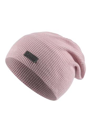 Sterntaler Beanie Pique - Lässige Baby Beanie aus Waffelpique - UV -Schutz 30 für Spielspaß an heißen Tagen - Babymütze schützt den Kopf vor der Sonne - Leichte Mütze für Mädchen - mattrosa, 49 von Sterntaler