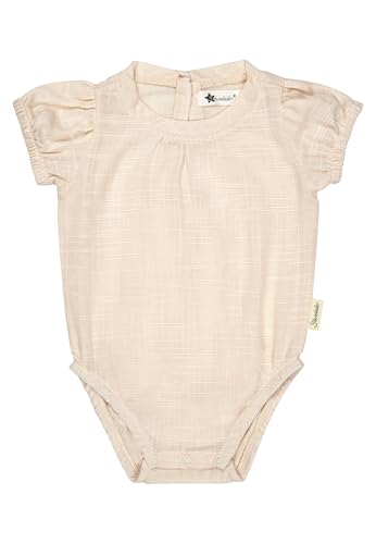 Sterntaler Body Leinenoptik - Uni Mädchen Body aus Baumwolle in edler Leinenoptik - Kurzarm Body im Nacken zum Knöpfen - Leichter Baby Strampler mit Druckknöpfen im Schritt, zartrosa, Größe 62 Sterntaler Body Leinenoptik - Uni Mädchen Body aus Baumwolle in edler Leinenoptik - Kurzarm Body im Nacken zum Knöpfen - Leichter Baby Strampler mit Druckknöpfen im Schritt, zartrosa, Größe 62 von Sterntaler