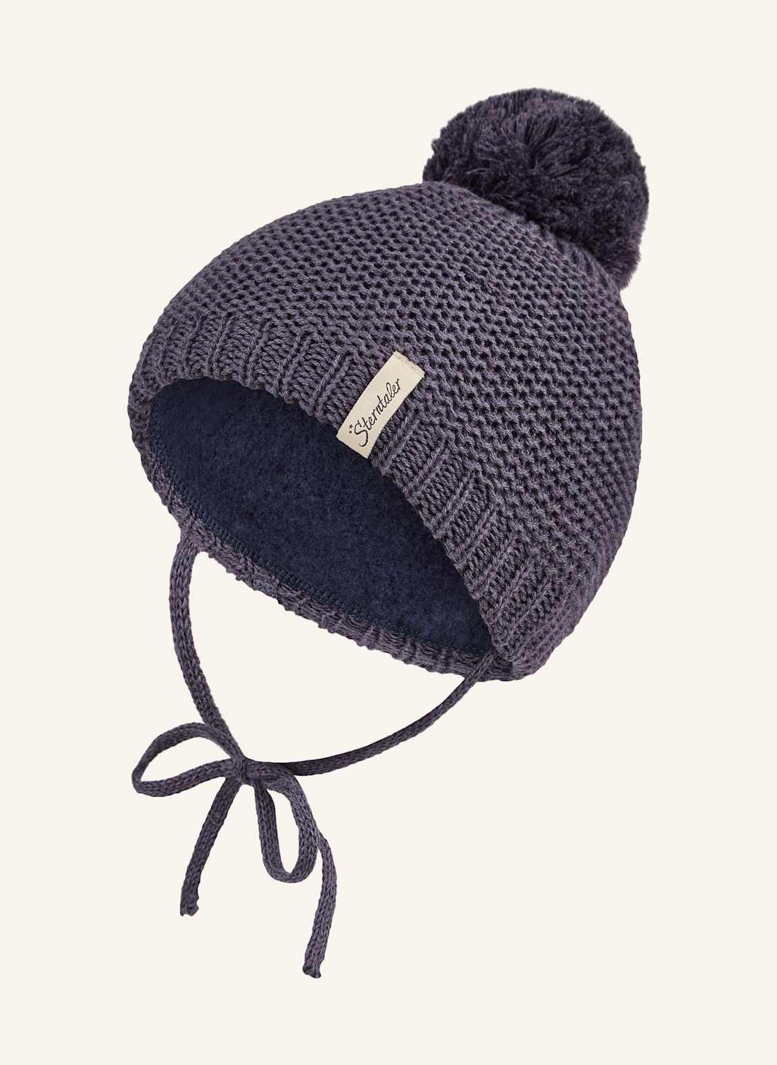 Sterntaler Bommelmütze Klassisch blau von Sterntaler