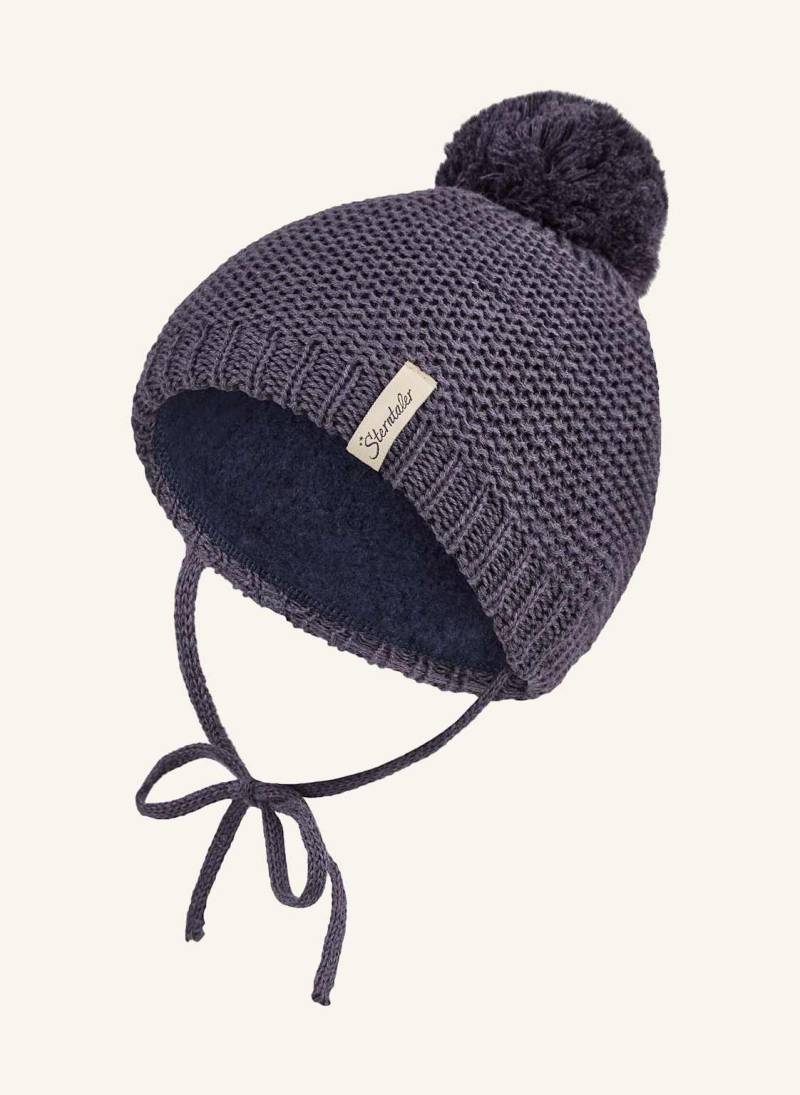 Sterntaler Bommelmütze Klassisch blau von Sterntaler