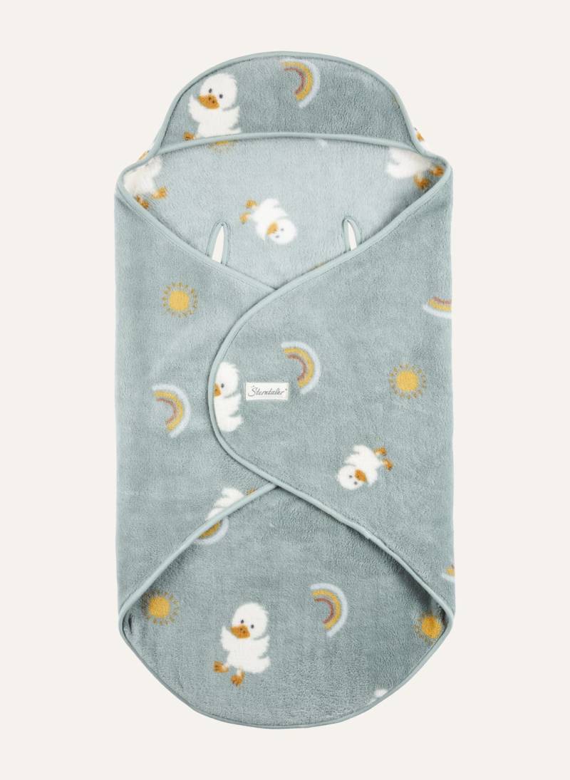 Sterntaler Einschlagdecke Edda gruen von Sterntaler