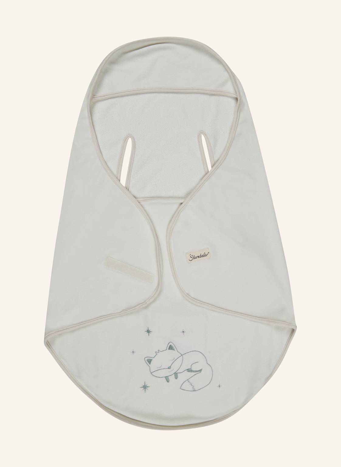 Sterntaler Einschlagdecke Microfleece Filou grau von Sterntaler