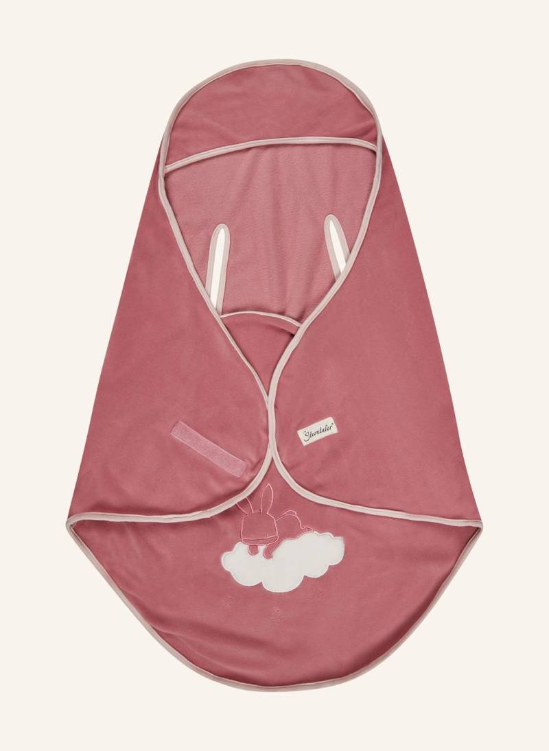 Sterntaler Einschlagdecke Microfleece Hanni pink von Sterntaler