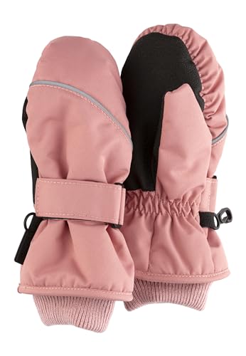 Sterntaler Fäustlinge aus Funktionsmaterial mit reflektierendem Detail Mädchen - Baby und Kinder Handschuhe wasserdicht mit wärmendem Futter - perlrosa, 2 von Sterntaler