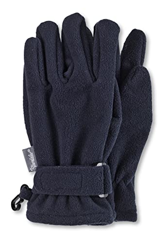 Sterntaler Fingerhandschuh mit Klettverschluss, wind- und wasserabweisend - Unisex Accessoires für Babys & Kleinkinder - warm und funktional - marine, Gr. 5 von Sterntaler