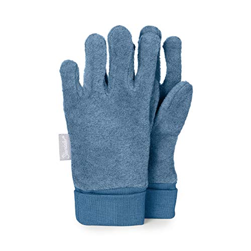 Sterntaler Fleece-Fingerhandschuhe mit elastischem Umschlag, Alter: 5-6 Jahre, Größe: 4, Mittelblau Sterntaler Fleece-Fingerhandschuhe mit elastischem Umschlag, Alter: 5-6 Jahre, Größe: 4, Mittelblau von Sterntaler