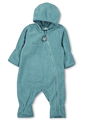 Sterntaler Unisex Baby Overall, Blau (Türkis Melange), 86 von Sterntaler