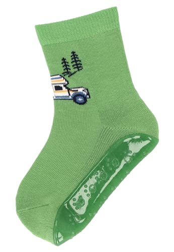 Sterntaler Fli Fli AIR Camper - Fliesen Flitzer Unisex - Stoppersocken mit rutschfester Sohle - Fliesensocken mit Motiven - grün, 18 Sterntaler Fli Fli AIR Camper - Fliesen Flitzer Unisex - Stoppersocken mit rutschfester Sohle - Fliesensocken mit Motiven - grün, 18 von Sterntaler