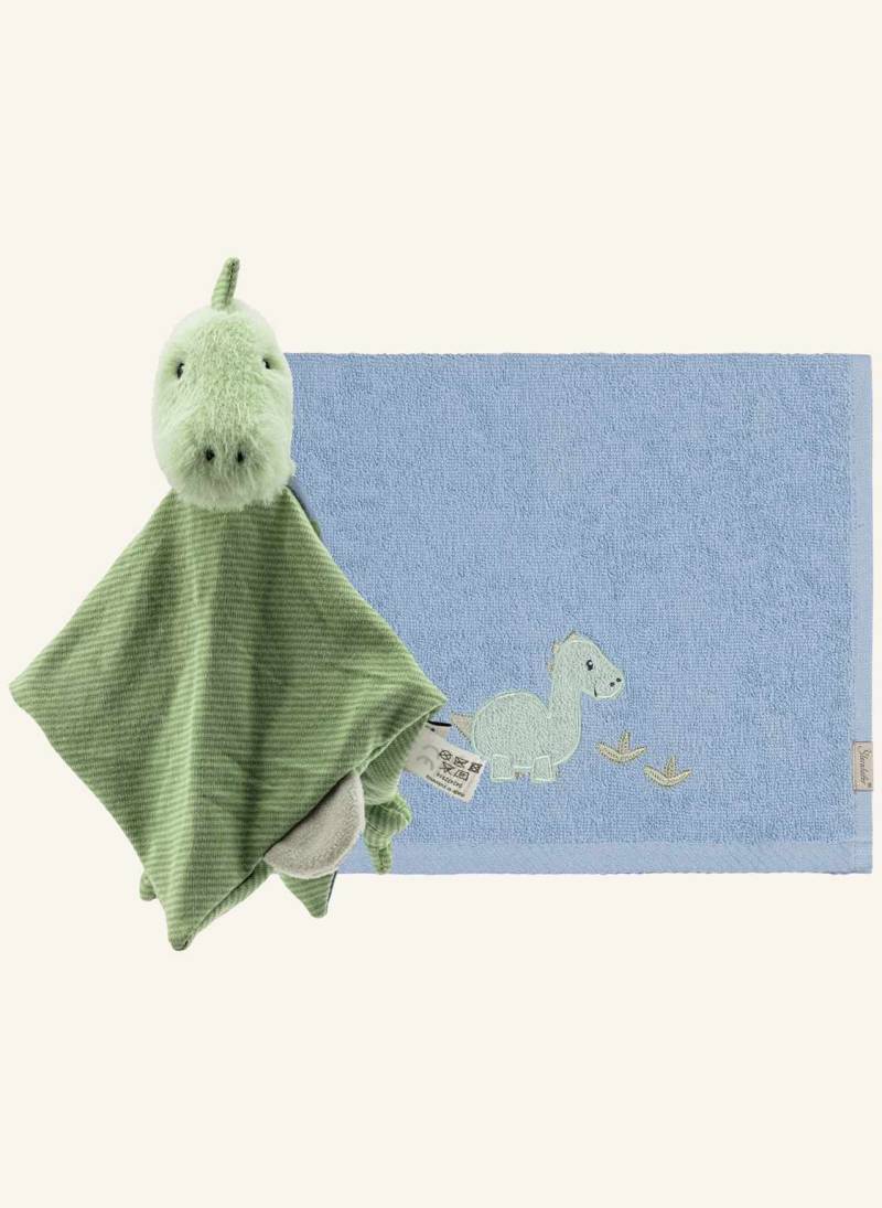 Sterntaler Geschenkset Dino Rexi blau von Sterntaler