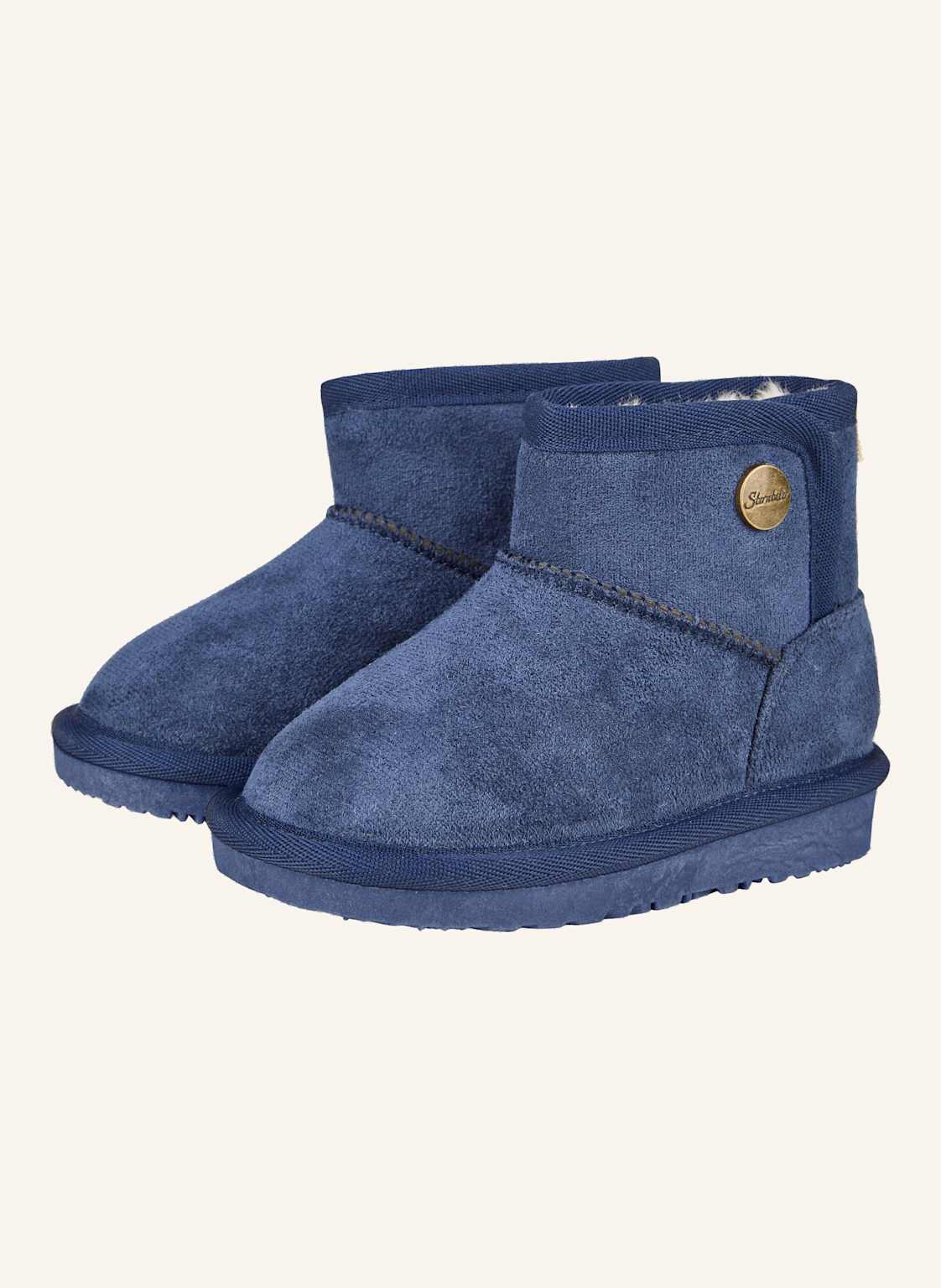 Sterntaler Halbschuh Uni blau von Sterntaler