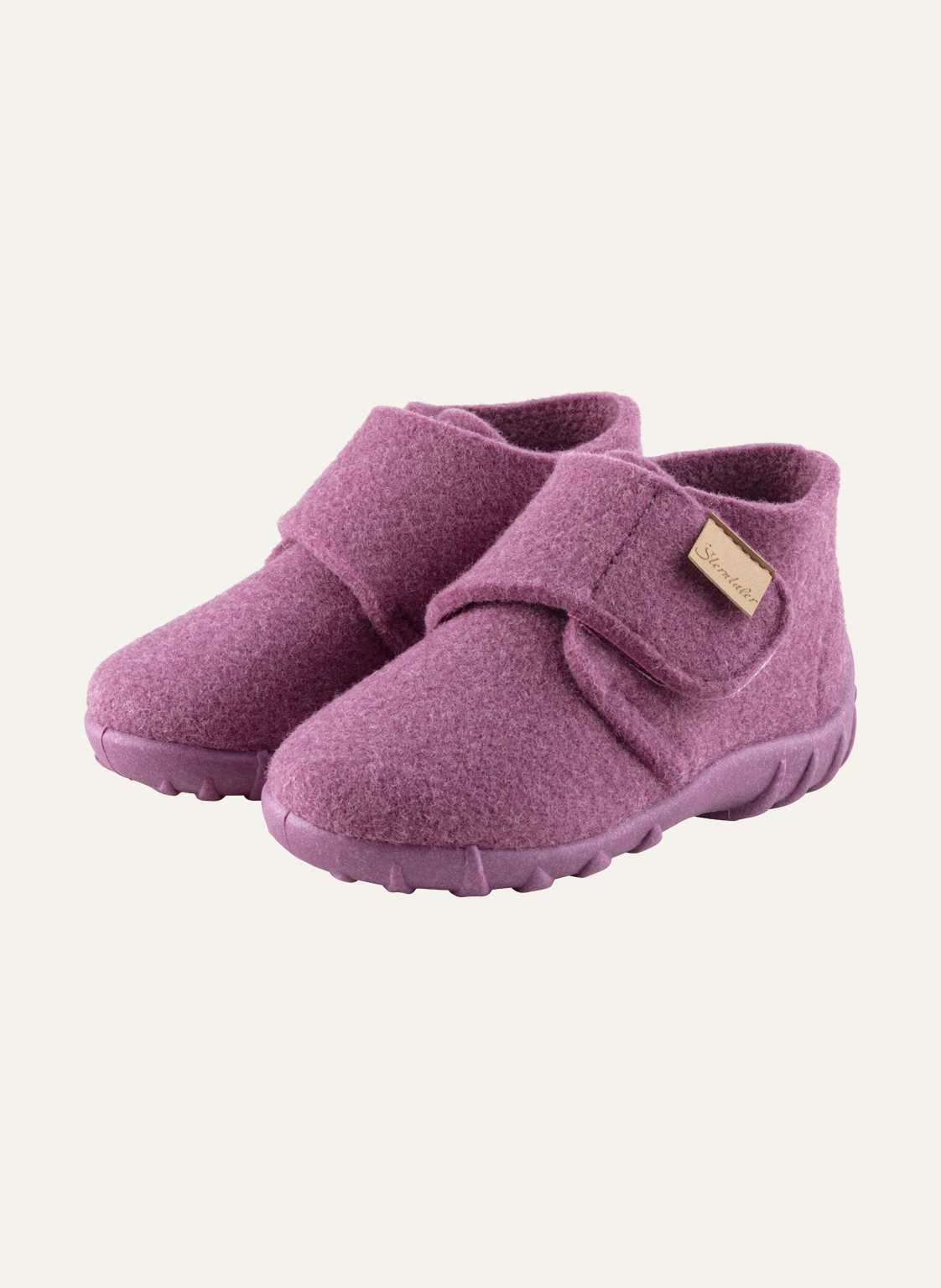 Sterntaler Hausschuh Uni pink von Sterntaler