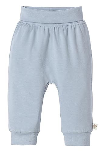 Sterntaler Hose Sommer Jersey uni Hase Happy - Jungenhose aus Baumwolljersey - Bequeme Babyhose mit Komfortbund und weichen Bündchen am Bein -graublau, 62 von Sterntaler