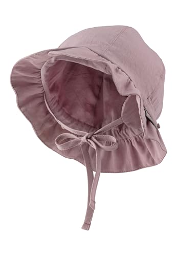 Sterntaler Mädchen Kinderhut Aus Baumwolle Hut, Blasslila, 47 EU von Sterntaler