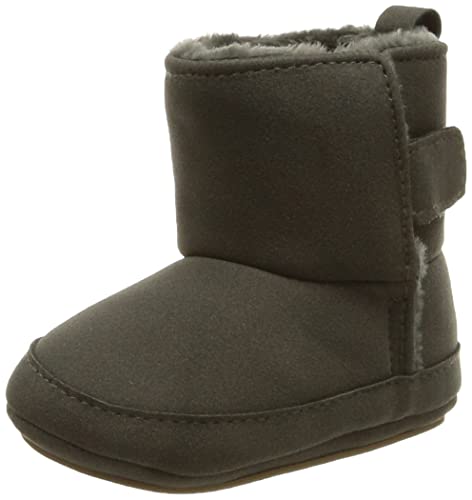 Sterntaler Jungen Baby Booties Stiefel, Grau (Eisengrau 577), 17/18 EU von Sterntaler