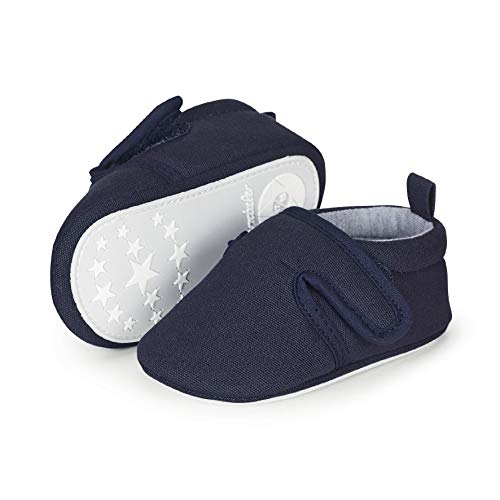 Sterntaler Jungen Baby-Krabbelschuh Hausschuhe, Blau (Marine 5301960), 19/20 EU von Sterntaler