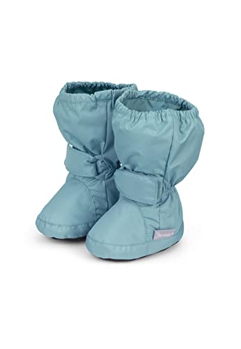 Sterntaler Baby Jungen Baby-Schuh - Babystiefel, Babystiefelchen - Low-Top Babyschuh atmungsaktiv mit Kunststoff Sohle - dunkeltürkis, 21/22 EU von Sterntaler