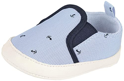 Sterntaler Jungen Baby-Schuh Slipper, Blau (Himmel 2301926), 21/22 EU von Sterntaler