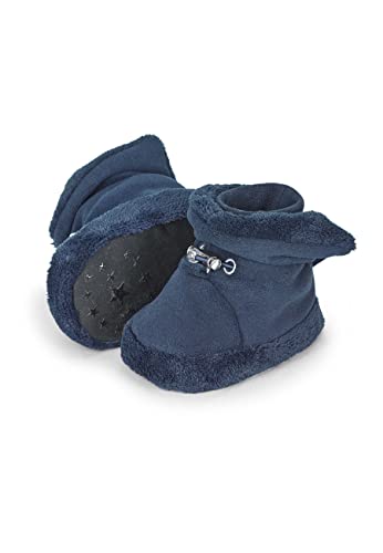 Sterntaler Baby-Schuh, Jungen Krabbelschuhe, Blau (Marine 300), 15/16 EU von Sterntaler