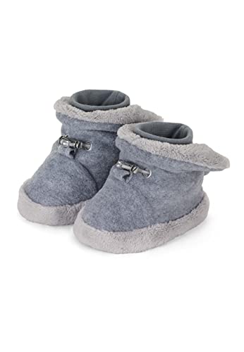 Sterntaler Jungen Baby Schuhe mit Schnurzug, Farbe: Silber melange, Größe: 15/16, Alter: 4-6 Monate, Artikel-Nr.: 5101620 von Sterntaler