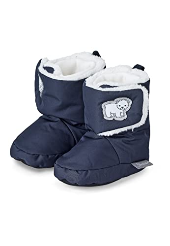Sterntaler Jungen Baby Stiefel mit Klettverschluss, Farbe: Marine, Größe: 15/16, Alter: 4-6 Monate, Artikel-Nr.: 5101803 von Sterntaler