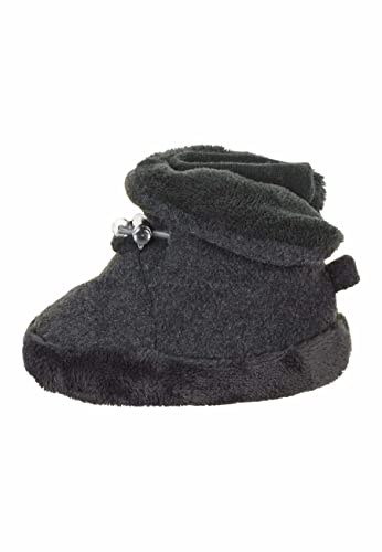 Sterntaler Jungen Baby Schuhe mit Schnurzug, Farbe: Anthrazit melange, Größe: 19/20, Alter: 12-18 Monate, Artikel-Nr.: 5101620 von Sterntaler