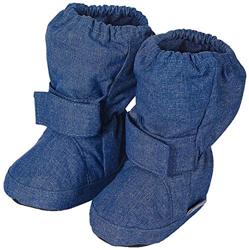 Sterntaler Jungen Baby-schuh Stiefel, Blau (Tintenblau Mel), 21/22 EU von Sterntaler