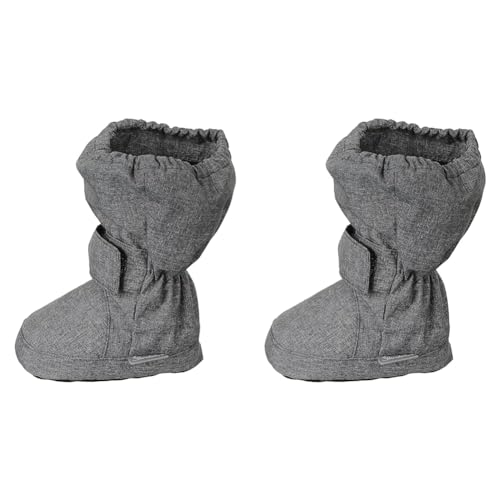 Sterntaler Jungen Baby sko Stiefel, Anthrazit Mel, 19/20 EU (Packung mit 2) von Sterntaler