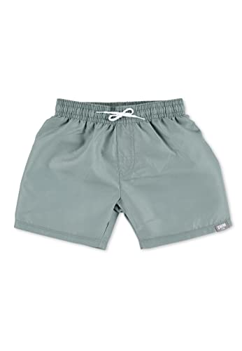 Sterntaler Unisex Kinder Jungen Badeshort Kinder Badeshorts Uni UV-Schutz 50+ dunkelgrün, 80 von Sterntaler