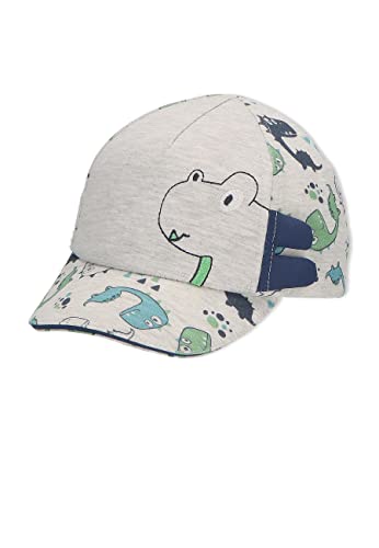 Sterntaler Jungen Baseball-cap Multidino Baseballkappe, silber, 45 von Sterntaler