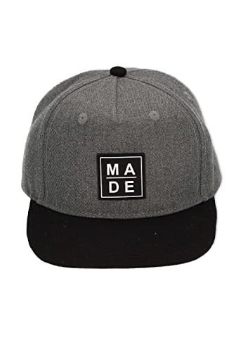 Sterntaler Jungen Baseball-cap Kleine Blockstreifen Baseballkappe, rauchgrau, 51 von Sterntaler