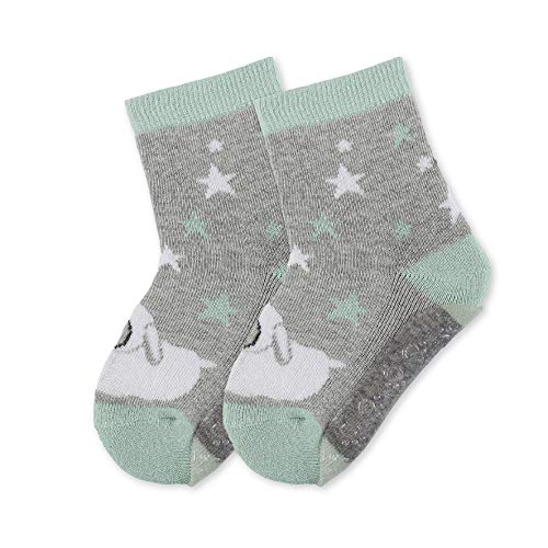 Sterntaler Jungen Fli Fli Air Stanley Socken, Silber Mel., 27-28 EU von Sterntaler