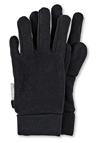 Sterntaler Jungen Fingerhandschuh Handschuhe, Schwarz, 4 EU von Sterntaler