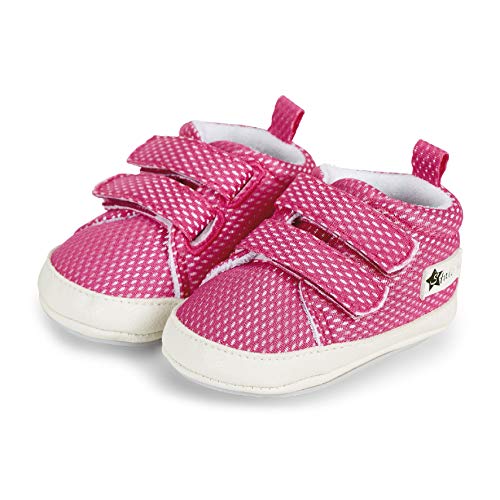 Sterntaler Jungen Mädchen Baby-Schuh Sneaker, Pink (Magenta 745), 22 EU von Sterntaler