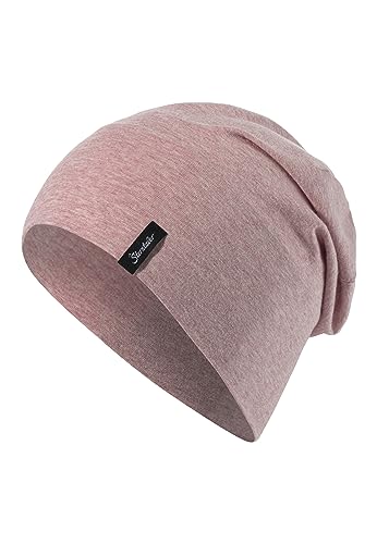 Sterntaler OCS Beanie melange - Lässige Slouch Beanie Mütze aus Melange Singlejersey (Bio) - Mädchen Kopfbedeckung - variabel tragbar - Baby und Kinder Übergangsmütze - samtrosa, Größe 45 Sterntaler OCS Beanie melange - Lässige Slouch Beanie Mütze aus Melange Singlejersey (Bio) - Mädchen Kopfbedeckung - variabel tragbar - Baby und Kinder Übergangsmütze - samtrosa, Größe 45 von Sterntaler