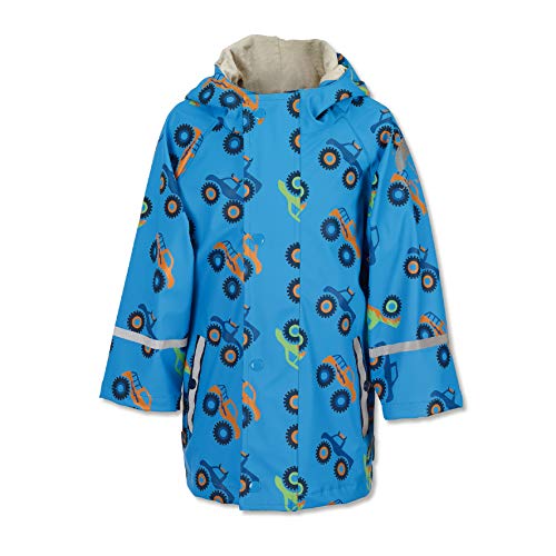 Sterntaler Baby - Jungen Regenjacke Ungefüttert Regenjacke, Blau (Azurblau 396), 92 von Sterntaler