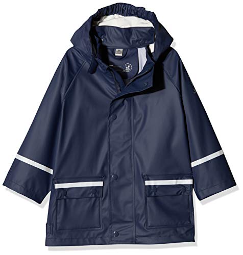 Sterntaler Unisex Kids Regenjacke ungefüttert Regenmantel, Blau 300 (New Marine), Größe: 128 von Sterntaler