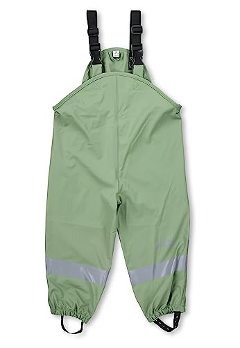 Sterntaler Regenhose ungefüttert uni - Kinder Regenhose wasserdicht - Jungen Matsch- und Buddelhose mit verschweißten Nähten und elastischen Hosenträgern - Regenbekleidung - steingrün, Größe 110 Sterntaler Regenhose ungefüttert uni - Kinder Regenhose wasserdicht - Jungen Matsch- und Buddelhose mit verschweißten Nähten und elastischen Hosenträgern - Regenbekleidung - steingrün, Größe 110 von Sterntaler