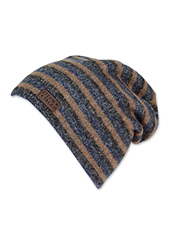 Sterntaler Jungen Slouch-Beanie Ringli Mütze, Braun, 55 von Sterntaler