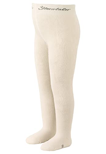 Sterntaler Jungen Strumpfhose Uni Hosiery, Ecru, 116 EU von Sterntaler