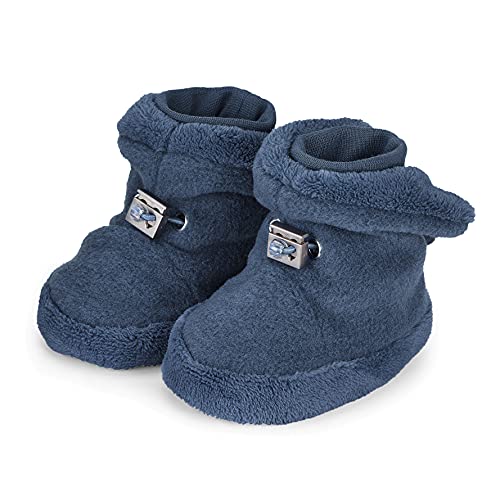 Sterntaler Jungen Unisex Kinder Baby-Schuh, Tintenblau mel, 22 EU von Sterntaler
